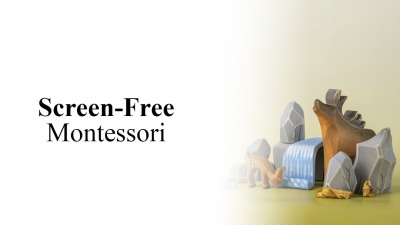 Screen-Free Montessori Travel Toy: Toys for Toddlers & Kids