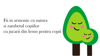Fii in Armonie Cu Natura Si Zambetul Copiilor Cu Jucarii Din Lemn Pentru Copii