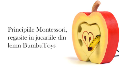 Principiile Montessori, regasite in jucariile din lemn BumbuToys