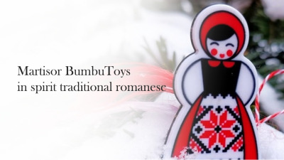 Martisor BumbuToys, in spirit traditional romanesc