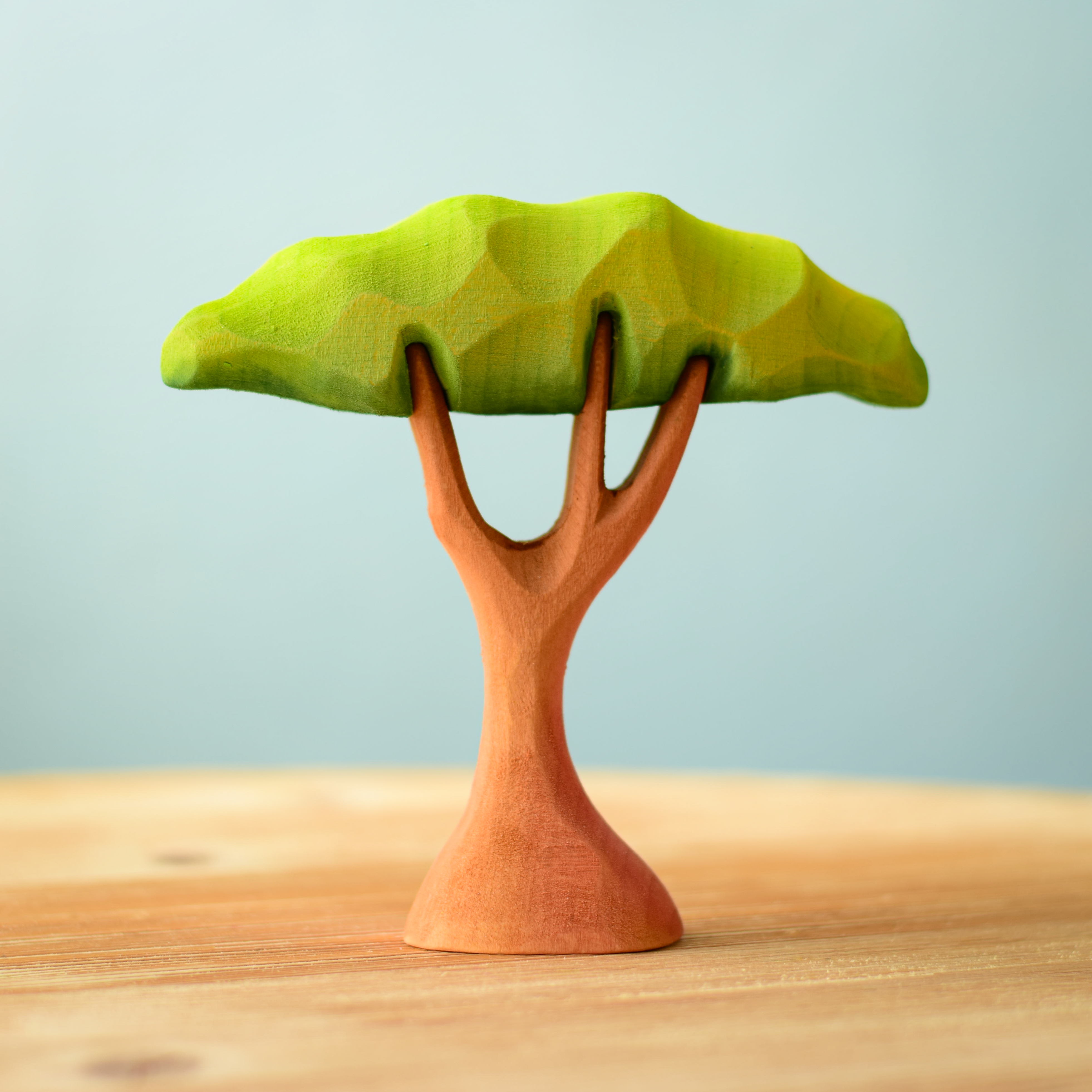 Handmade Small Acacia Tree - Montessori & Waldorf Wooden Toy