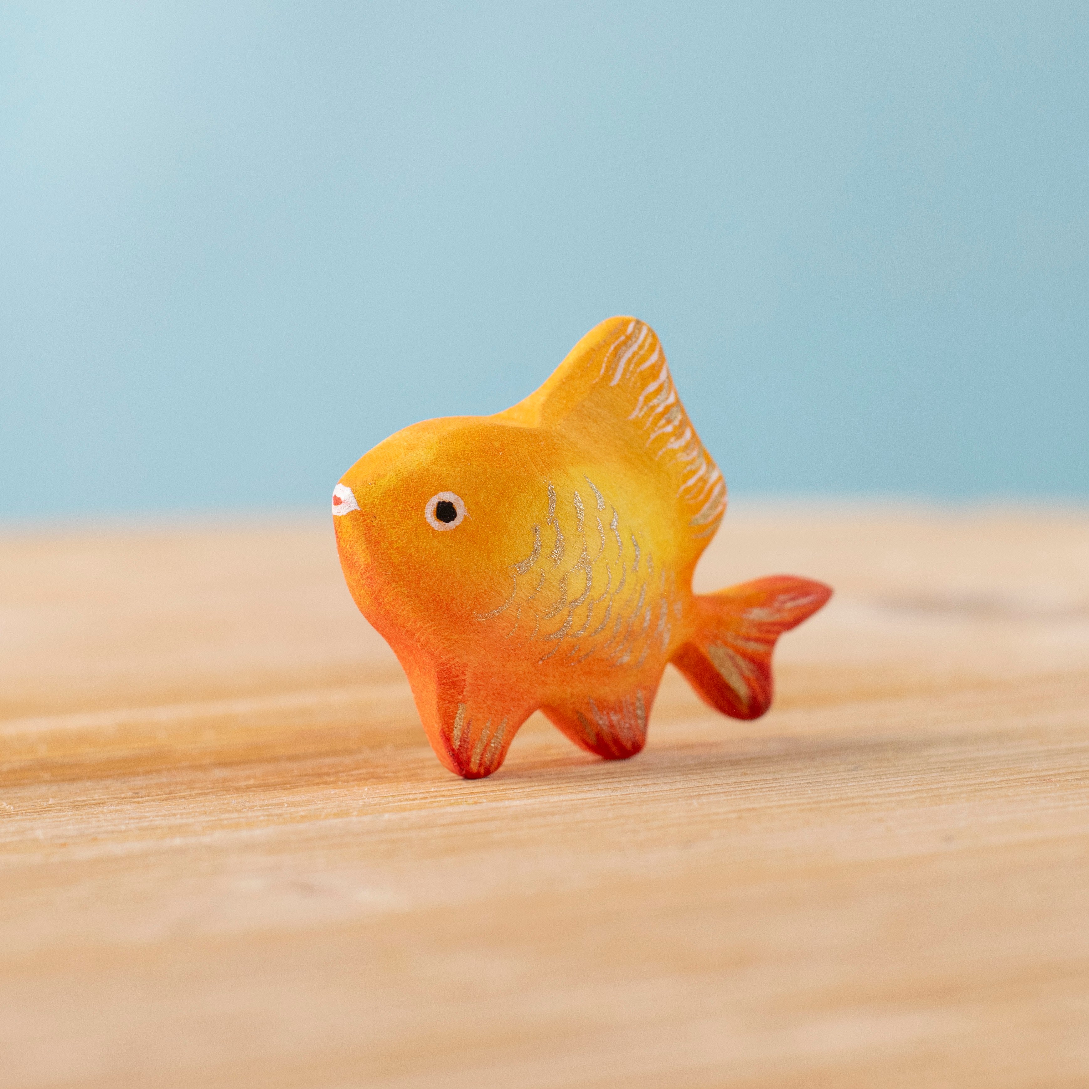 Golden Fish – Wooden Montessori Ocean Toy
