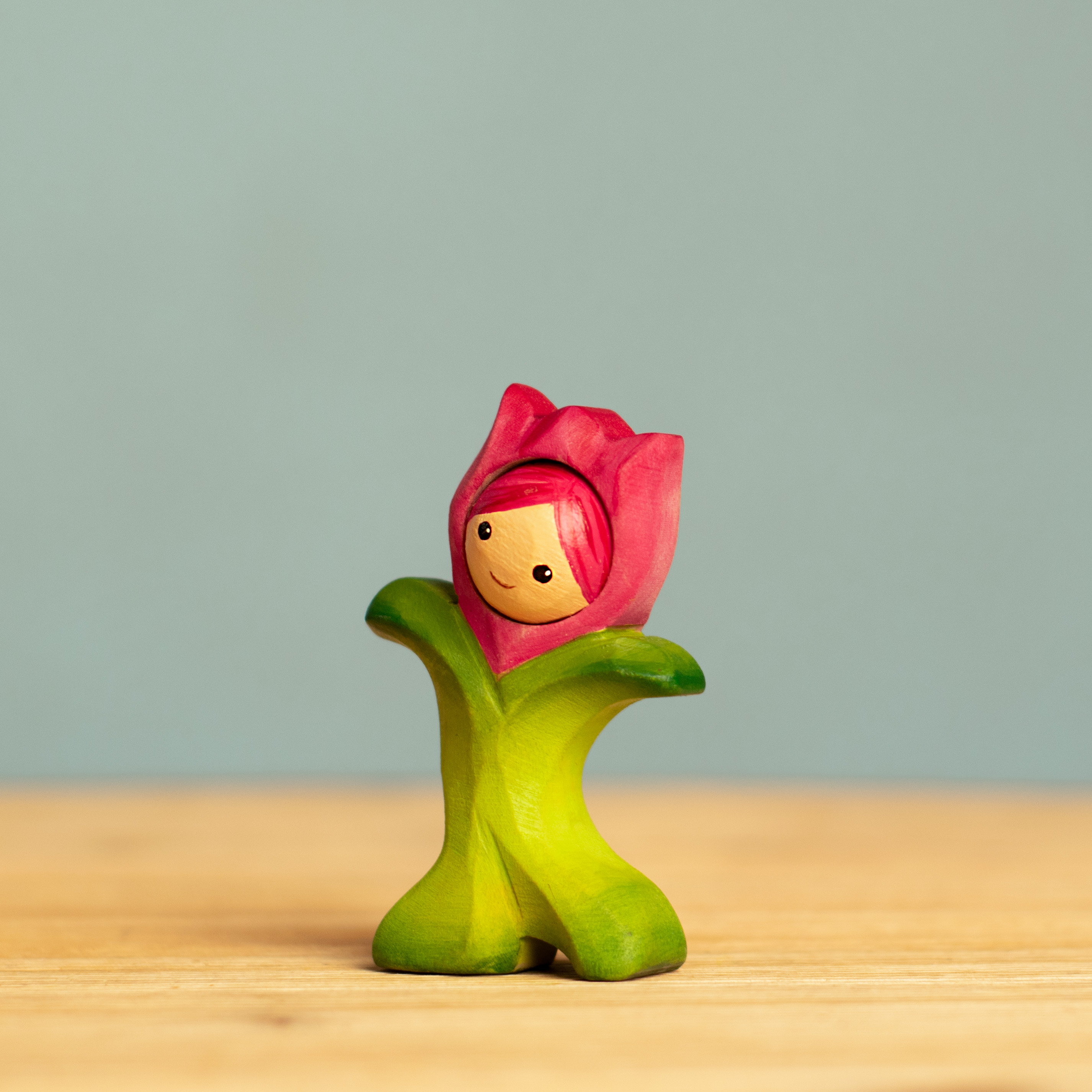 Flower Child Tulip | Wooden Spring Nature Toy | BumbuToys