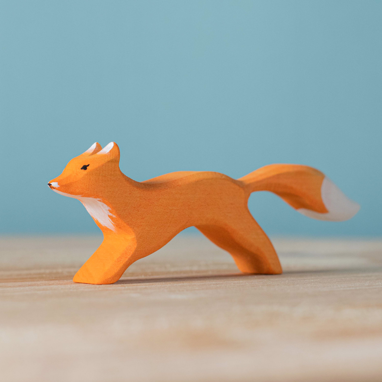 Fox Running Wooden Toy | Handcrafted & Sustainable | Bumbu Toys