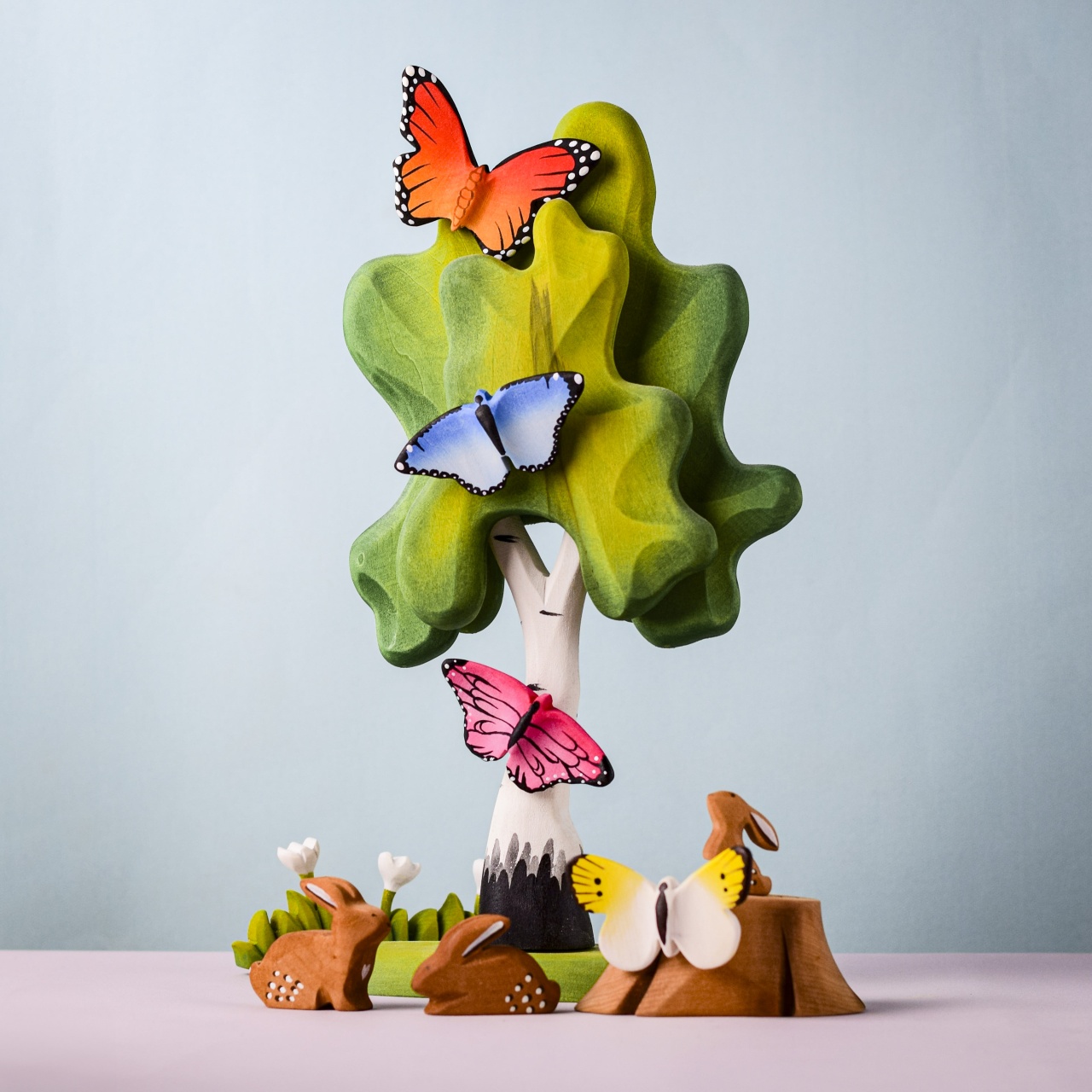 Fluture Albastru
