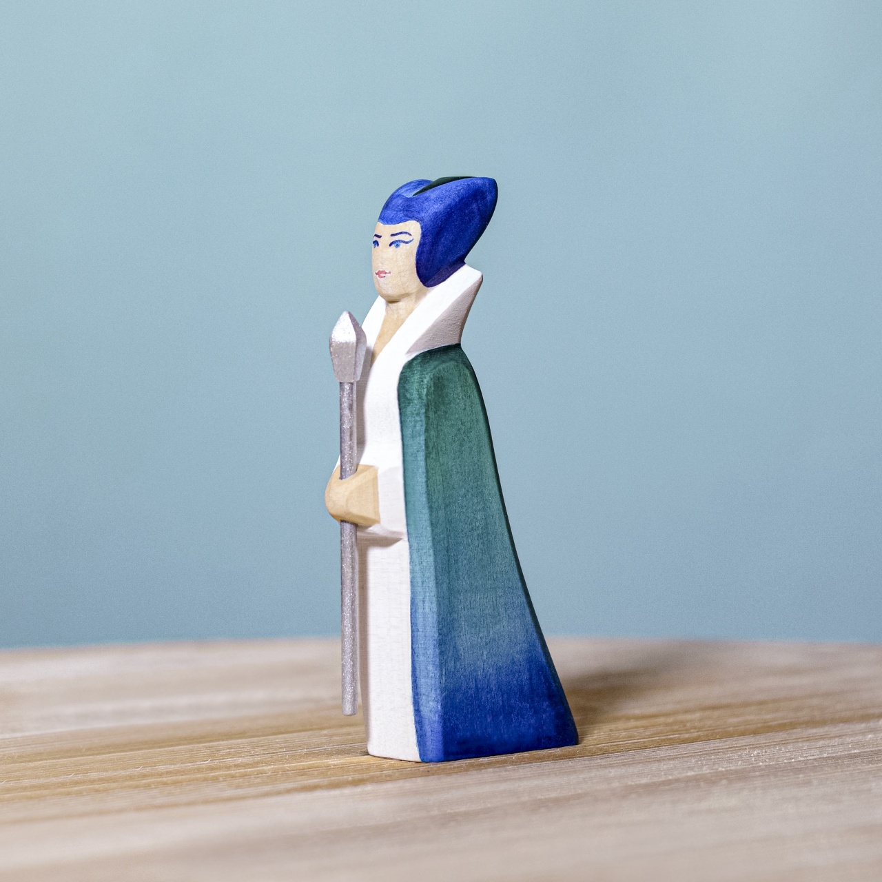 Snow Queen, Sleigh and White Horse SET