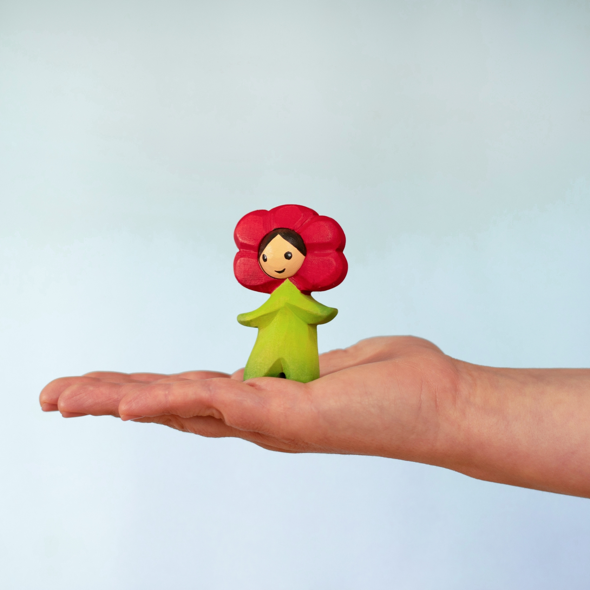 Flower Child Poppy | Wooden Summer Nature Toy | BumbuToys