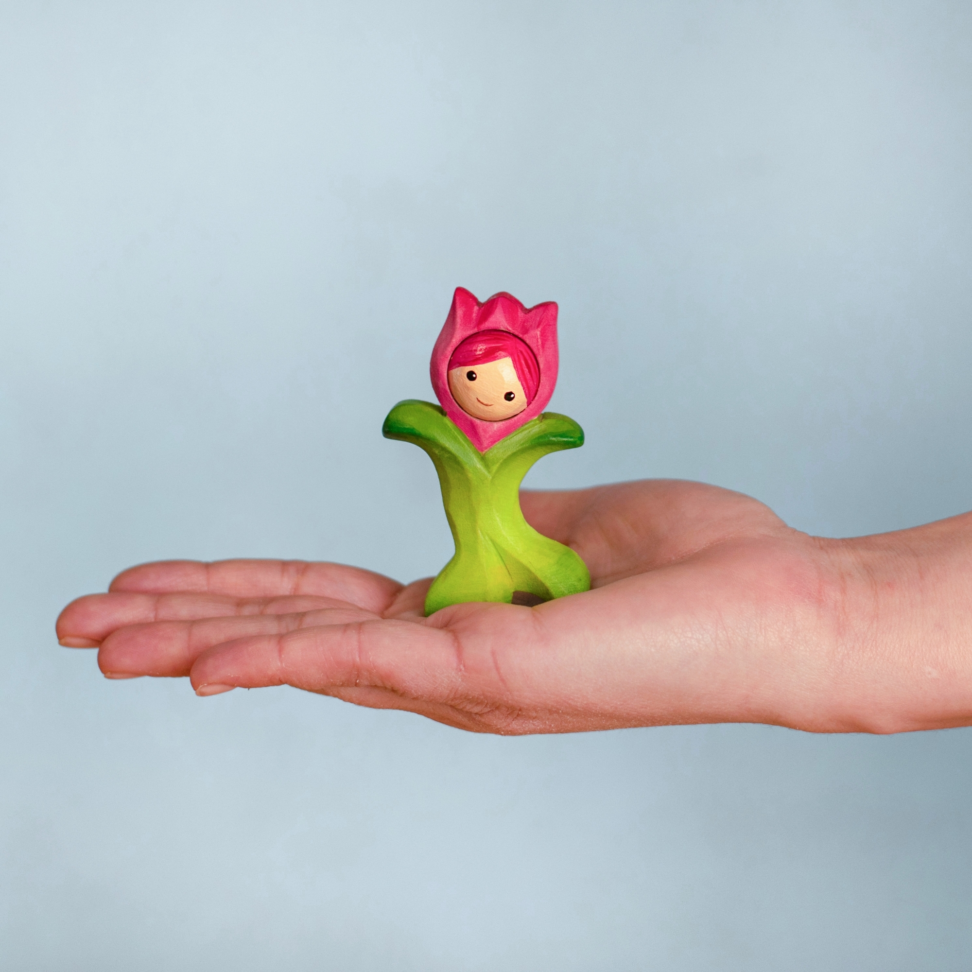 Flower Child Tulip | Wooden Spring Nature Toy | BumbuToys