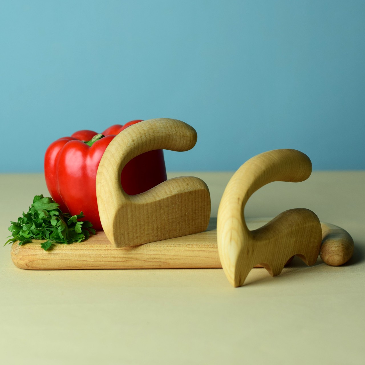 SET Tocator, Spatula pentru salata si Tabla de taiere