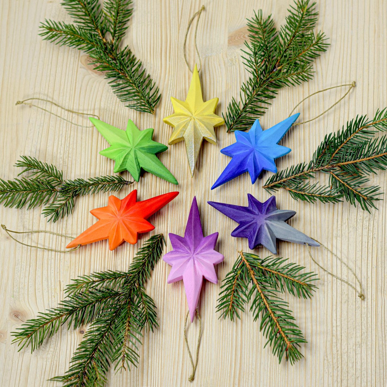 Star Christmas Tree Decorations