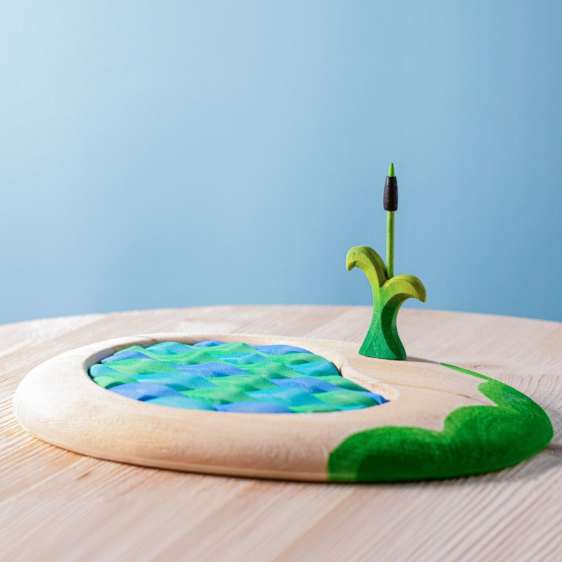 Lake and Cattails Puzzle SET
