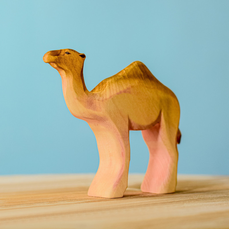 Handmade Wooden Camel with Saddle Toy | Eco-Friendly & Educational