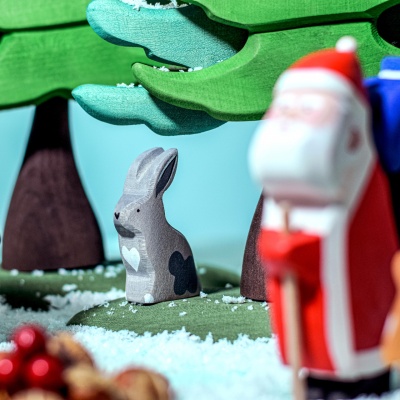 Handcrafted to perfection, the Large Green Spruce from BumbuToys is a child's forest fantasy realized.