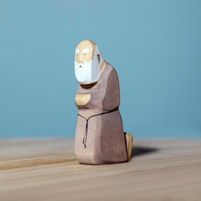 Artisan Saint Joseph figurine by BumbuToys, a nativity scene essential