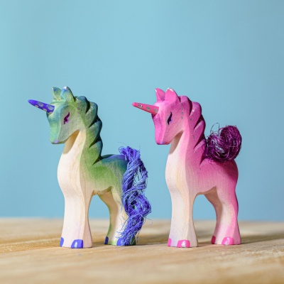 Non-Toxic Painted Wooden Unicorn - Safe for Kids