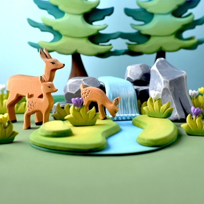 Wooden Cascading Waterfall Toy