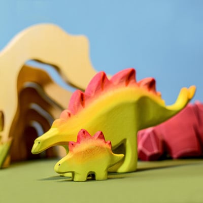 Inspiring Natural History Learning with Stegosaurus Wooden Toys