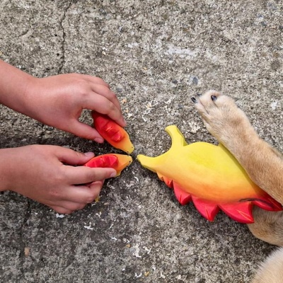 BumbuToys' Mini Stegosaurus for Jurassic Adventures