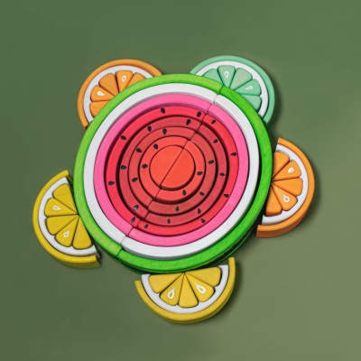 Wooden Lemon Playset by BumbuToys, a cheerful resource for playful education.