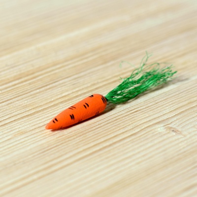 BumbuToys' Small Carrot, a vibrant wooden toy that adds a dash of color to playtime culinary adventures.