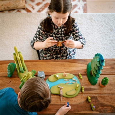 Realistic Mossy Wooden Rocks for Creative Landscapes