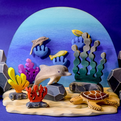 Educational Dolphin Playset - Learn About Marine Life Through Play