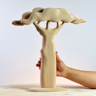 Crafted with care, the Baobab Tall NAKED by BumbuToys stands as a natural sculpture, perfect for imaginative ecosystems.