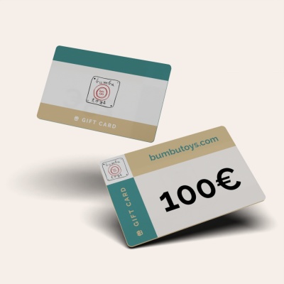 €100 Bumbu Toys Gift Card - A generous gift for special occasions.