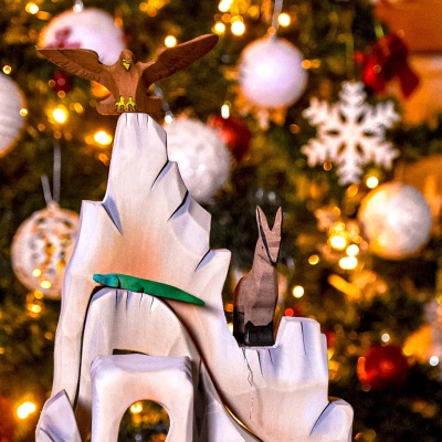 BumbuToys' Eagle, a symbol of freedom, handcrafted for storytelling and decor