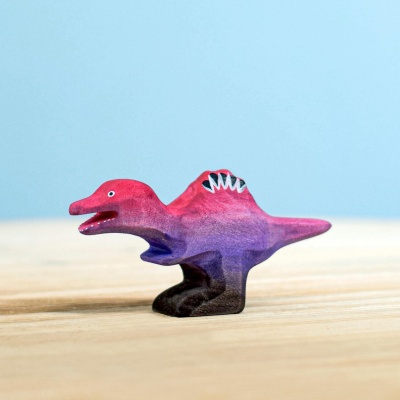 Wooden Spinosaurus Baby toy by BumbuToys