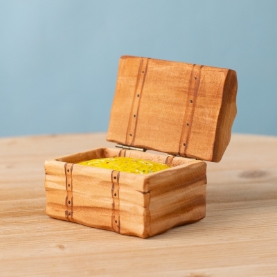 Treasure Chest – Wooden Montessori Toy for Imaginative Play