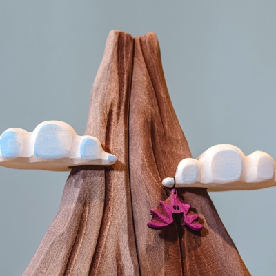 Bat on vulcano