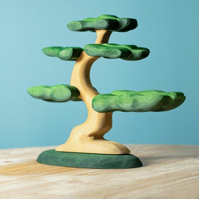 Eco-Friendly Bonsai Tree Wooden Sculpture