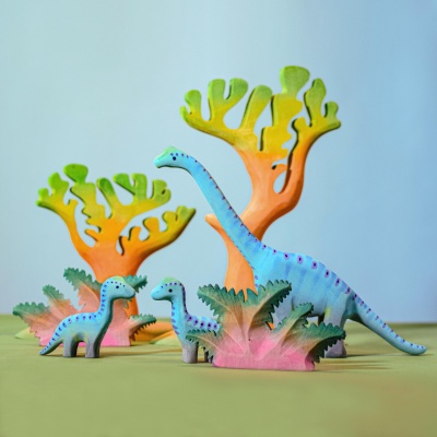 Educational Dino Trees Set - Exploring Prehistoric Ecosystems
