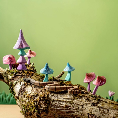 Delightful Magic Mushrooms SET by BumbuToys, crafted for dreamers and believers