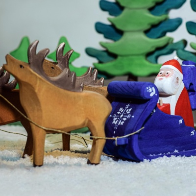 A piece of the forest's heart, the Large Green Spruce by BumbuToys nurtures a love for trees.