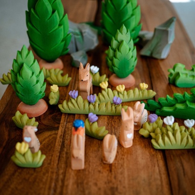 Stately green thuja figure, capturing the essence of evergreen splendor.