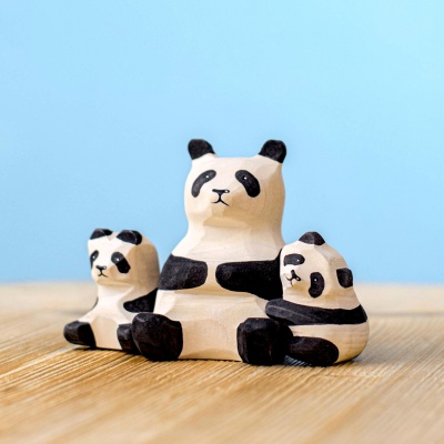 Panda Bears Family SET