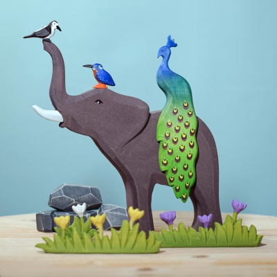 Handmade Kingfisher Toy