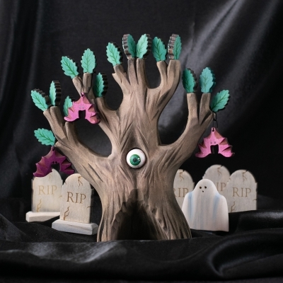 Watching Oak Green – Wooden Toy Tree | Bumbu Toys