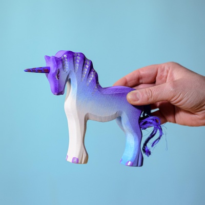 Enchanting Purple Unicorn Toy by BumbuToys for Dreamers