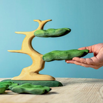Wooden Bonsai Tree for Nature-Inspired Play