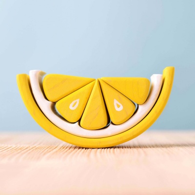 BumbuToys' Lemon Playset, featuring sunny yellow slices ready for fun and learning.