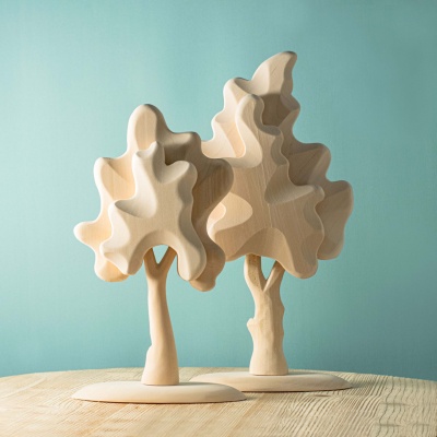 2 Birch Trees SET
