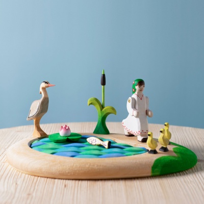 Artisanal Ducklings toy by BumbuToys, a small figure with a big heart for nature's little wonders.