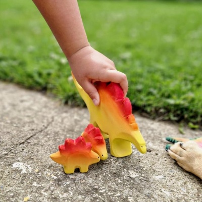 BumbuToys Stegosaurus Baby - Merging Craftsmanship with History