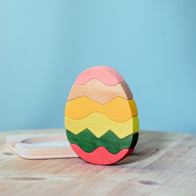 The Egg Puzzle by BumbuToys, a festive and fun challenge that celebrates the spirit of Easter.
