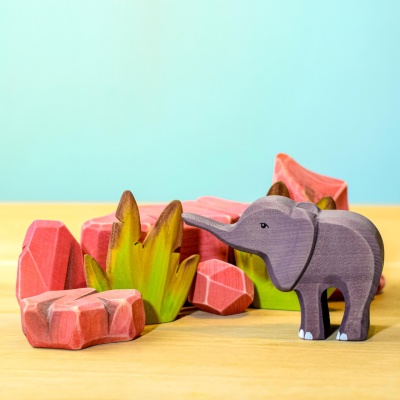Sturdy and tactile Savanna Rocks from BumbuToys, encouraging sensory learning and creativity