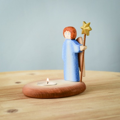 Angel Figurine Candle Holder