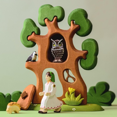 Eco-Friendly Mariuca Toy in Colorful Traditional Attire